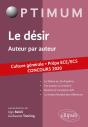 Le Désir ; Prépa Ece, Ecs ; Culture Générale ; Auteur Par Auteur (Édition 2020) - Preview