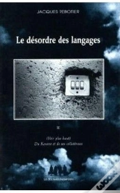 Capa do artigo Le Desordre Des Langages Iii