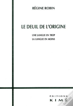 Capa do artigo Le Deuil De L'Origine