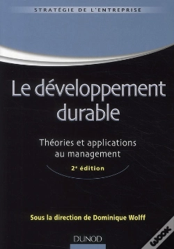 Capa do artigo Le Développement Durable ; Théories Et Application Au Management (2e Édition)