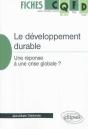 Le Développement Durable ; Une Réponse À Une Crise Globale ? - Preview
