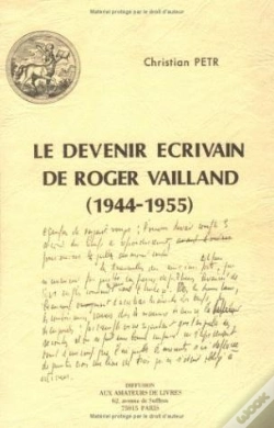 Capa do artigo Le Devenir Écrivain  De Roger Vailland (1944-1955)