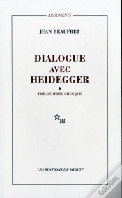 Capa do artigo Le Dialogue Avec Heidegger Tome 1 ; Philosophie Grecque