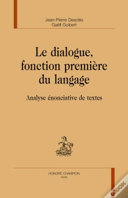 Capa do artigo Le Dialogue, Fonction Première Du Langage ; Analyse Énonciative De Textes