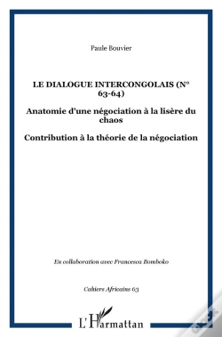Capa do artigo Le Dialogue Intercongolais ; Anatomie D'Une Négociation À La Lisière Du Chaos
