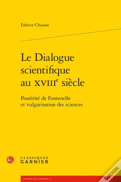 Capa do artigo Le Dialogue Scientifique Au Xviii Siècle ; Postérité De Fontenelle Et Vulgarisation Des Sciences
