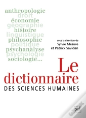 Le Dictionnaire Des Sciences Humaines