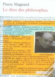 Le Dieu Des Philosophes