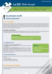 Le Dif: Mode D'Emploi