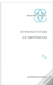 Capa do artigo Le Différend