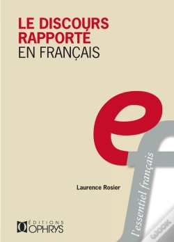 Capa do artigo Le Discours Rapporté En Français