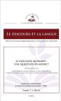 Le Discours Rapporté : Une Questions De Genre ? - Preview
