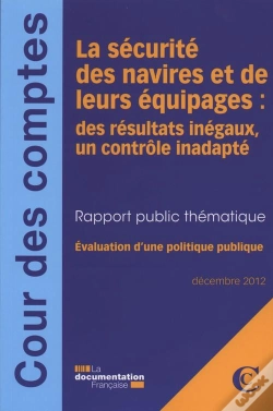 Capa do artigo Le Dispositif Français De Contrôle De La Sécurité Des Navires ; Novembre 2012