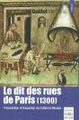 Le Dit Des Rues De Paris (1300) - Preview