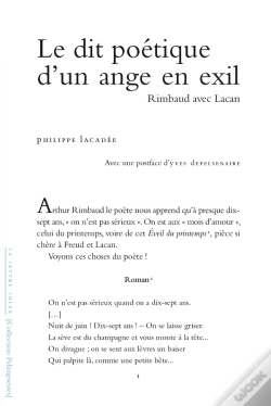 Capa do artigo Le Dit Poétique D'Un Ange En Exil