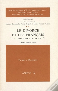Capa do artigo Le Divorce Et Les Français : L'Expérience Des Divorcés