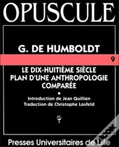 Le Dix-Huitième Siècle Plan D'Une Anthropologie Comparée