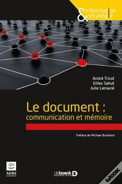 Capa do artigo Le Document : Communication Et Mémoire