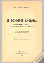 Capa do artigo Le Dommage Anormal ; Contribution À L
