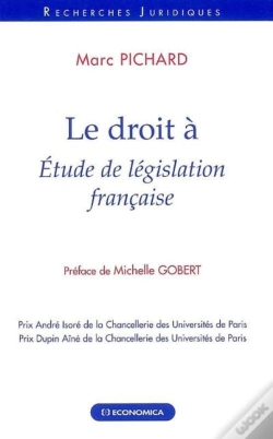 Capa do artigo Le Droit À ; Étude De Législation Française