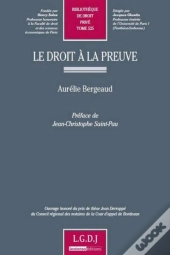 Le Droit A La Preuve T.525