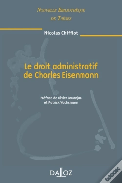 Capa do artigo Le Droit Administratif De Charles Eisenmann - Volume 83