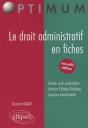 Le Droit Administratif En Fiches. Nouvelle Édition - Preview