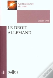 Capa do artigo Le Droit Allemand ; 1e Edition