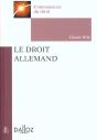 Le Droit Allemand ; 1e Edition - Preview