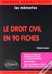 Capa do artigo Le Droit Civil En 90 Fiches ; Les Mementos
