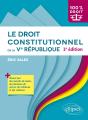 Le Droit Constitutionnel De La Ve République (3e Édition) - Preview