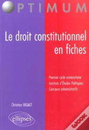 Capa do artigo Le Droit Constitutionnel En Fiches