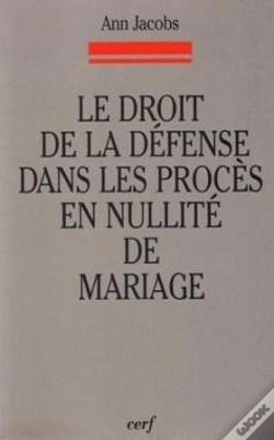 Capa do artigo Le Droit De La Defense Dans Les Proces En Nullitede Mariage