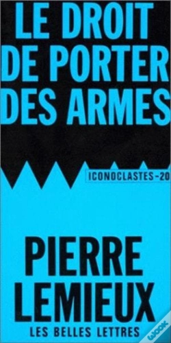 Capa do artigo Le Droit De Porter Des Armes