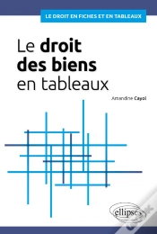 Capa do artigo Le Droit Des Biens En Tableaux