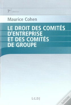 Capa do artigo Le Droit Des Comites D'Entreprise Et Des Comites De Groupe