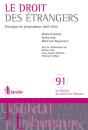 Le Droit Des Etranger ; Chronique De Jurisprudence - Preview