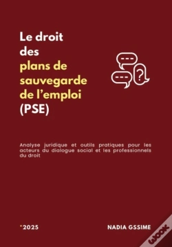 Capa do artigo Le Droit Des Plans De Sauvegarde De L'Emploi (Pse) (Édition 2025)