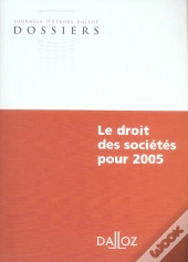 Le Droit Des Societes Pour 2005