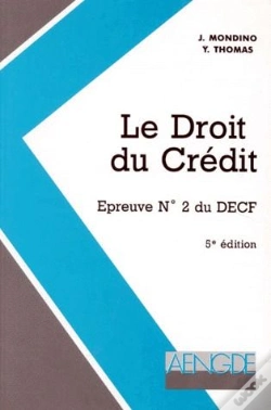 Capa do artigo Le Droit Du Credit Epreuve N2 Du Decf