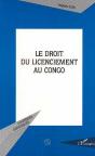 Le Droit Du Licenciement Au Congo - Preview