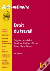 Le Droit Du Travail (24e Édition)