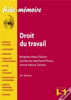 Capa do artigo Le Droit Du Travail (24e Édition)