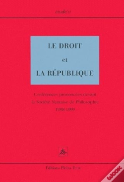 Capa do artigo Le Droit Et La Republique