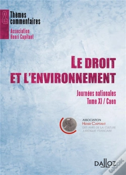 Capa do artigo Le Droit Et L'Environnement