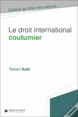 Capa do artigo Le Droit International Coutumier
