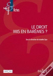 Capa do artigo Le Droit Mis En Barèmes ?