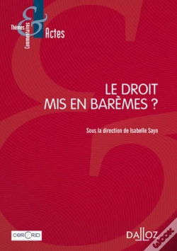 Capa do artigo Le Droit Mis En Barèmes ?