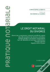 Capa do artigo Le Droit Notarial Du Divorce (3e Édition)