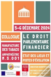 Capa do artigo Le Droit Parlementaire Financier : État Des Lieux Et Pistes D